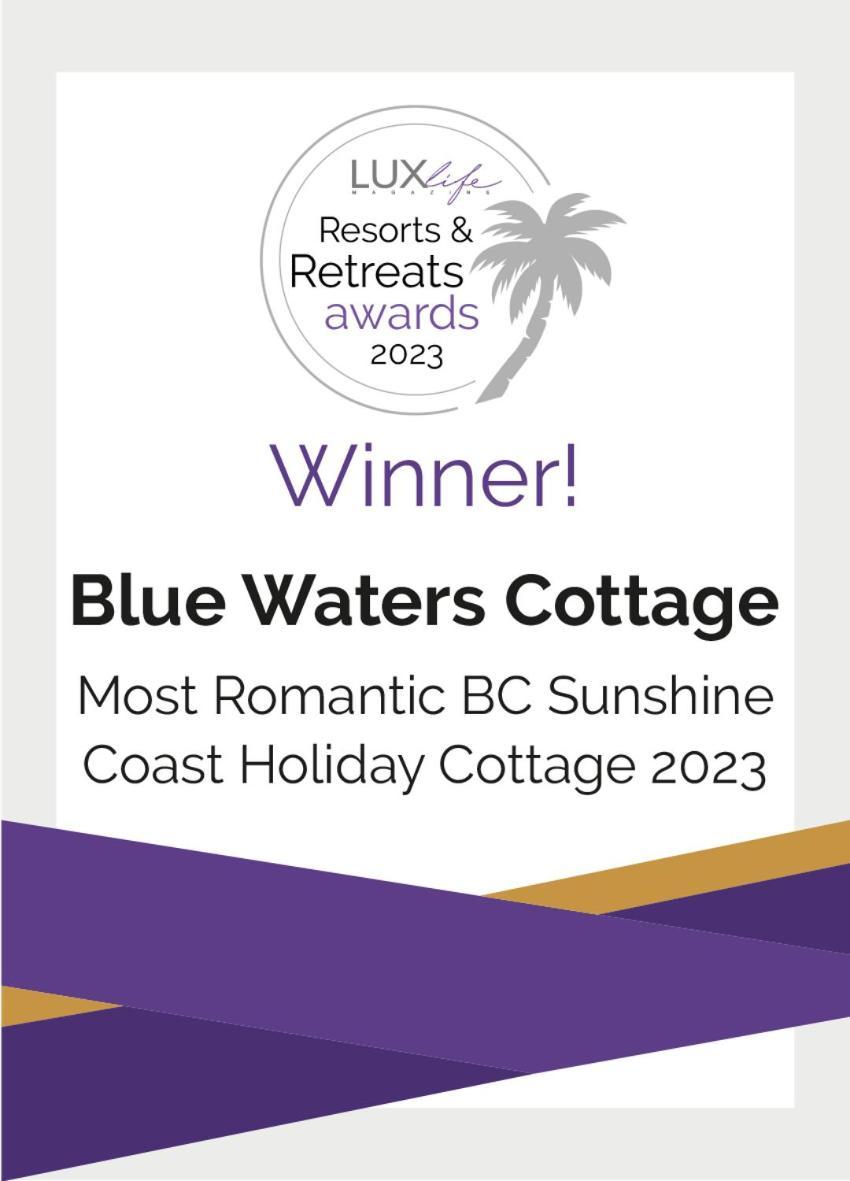 Blue Waters Cottage Sechelt Exterior foto